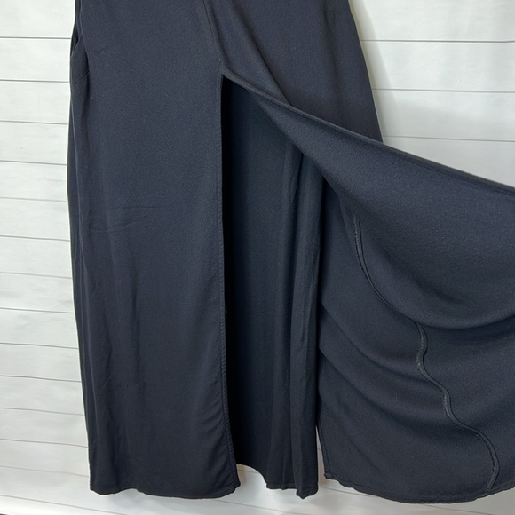 Soft Surrounding - V Cut Black Dress - Large - Picture 5 of 9